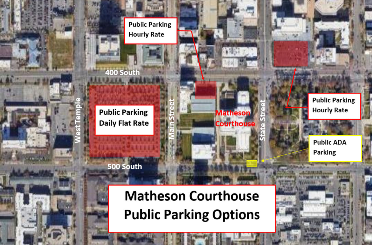 Matheson Courthouse Public Parking Options